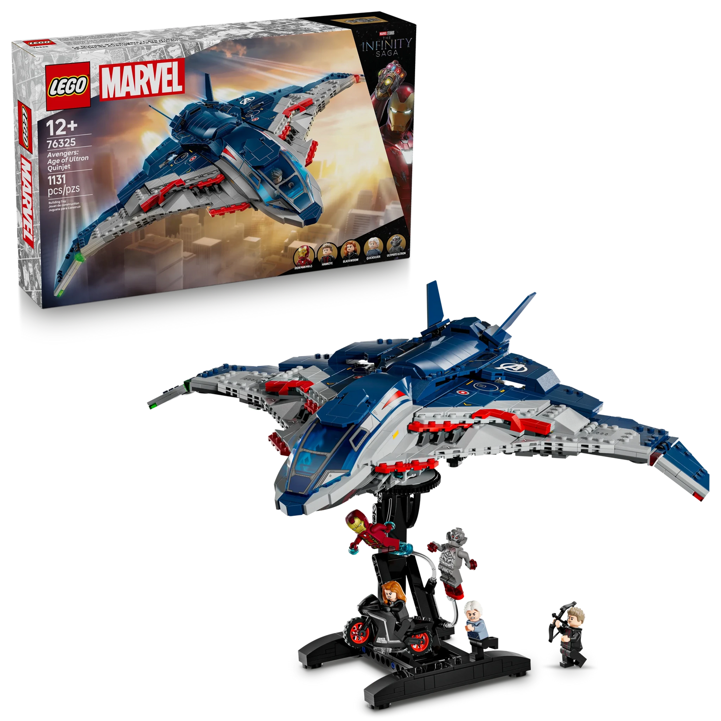 LEGO Super Heroes Marvel Avengers: Age of Ultron Quinjet - Trading Card Market