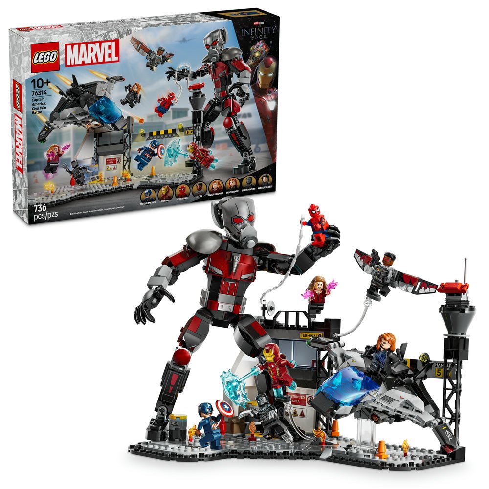 LEGO Super Heroes Marvel Captain America Civil War Action Battle - Trading Card Market