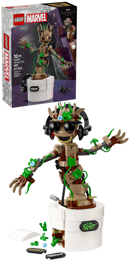 LEGO Super Heroes Marvel Dancing Groot - Trading Card Market