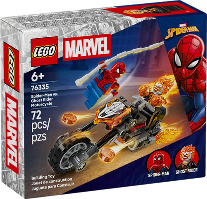 LEGO Super Heroes Marvel Spider - Man vs. Ghost Rider Motorcycle - Trading Card Market