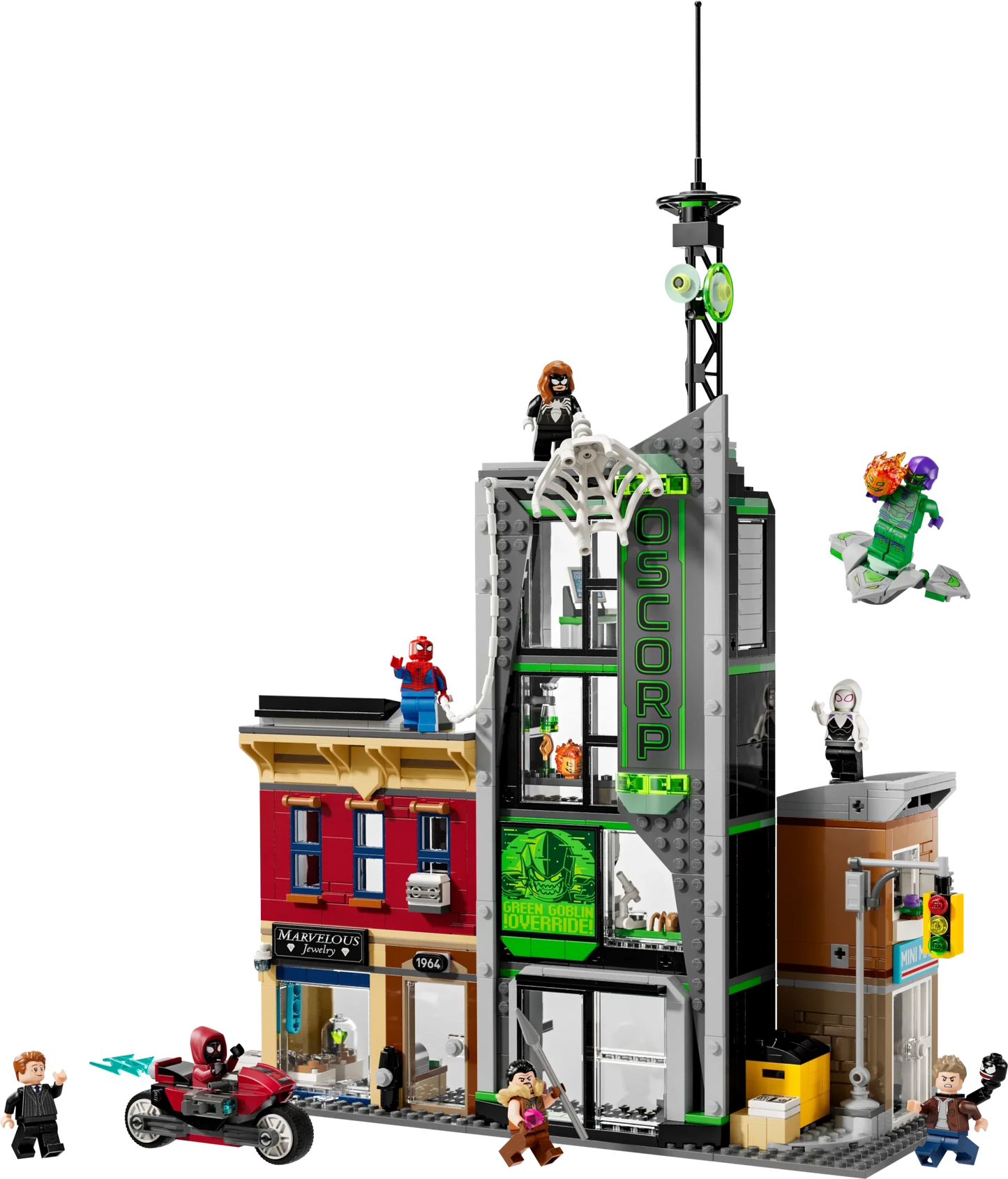 LEGO Super Heroes Marvel Spider - Man vs. Oscorp - Trading Card Market