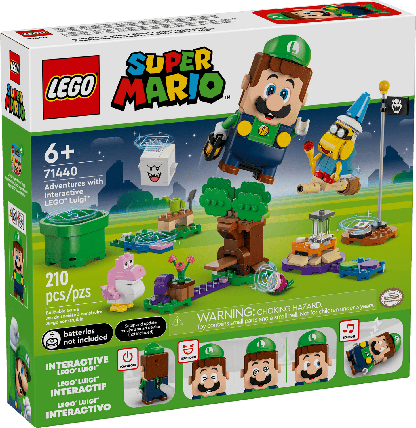 LEGO Super Mario Adventures with Interactive LEGO Luigi - Trading Card Market