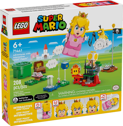 LEGO Super Mario Adventures with Interactive LEGO Peach - Trading Card Market