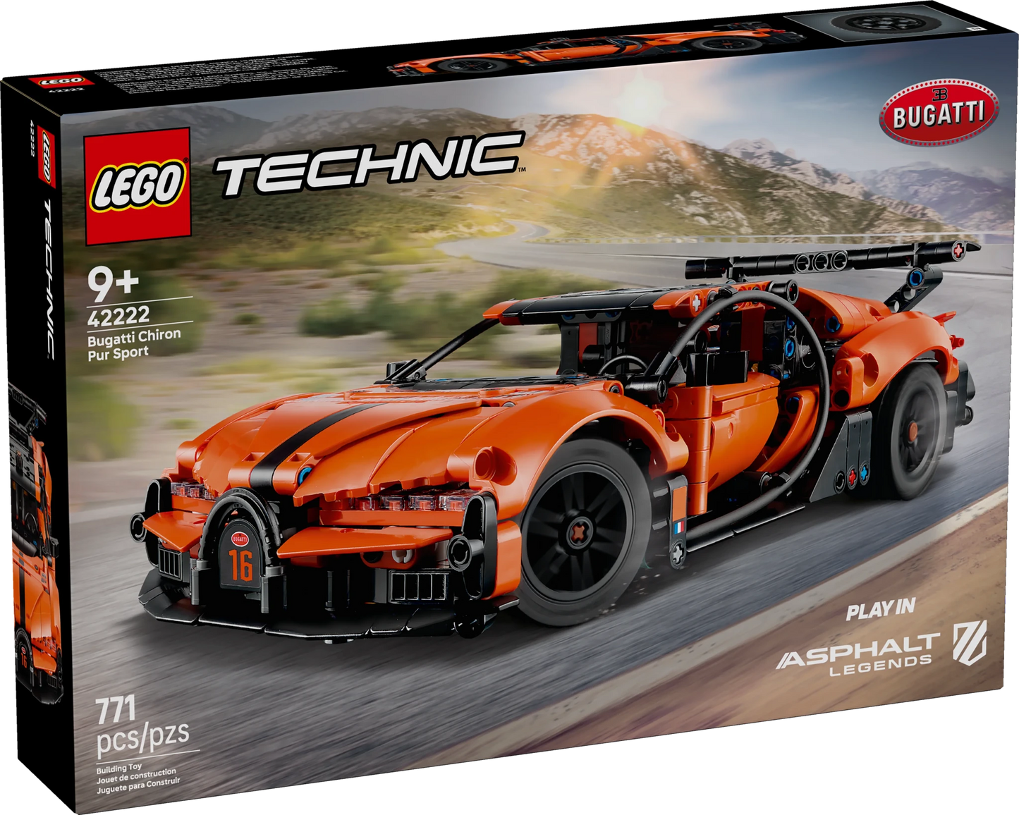 LEGO Technic Bugatti Chiron Pur Sport Hyper Car - Trading Card Market