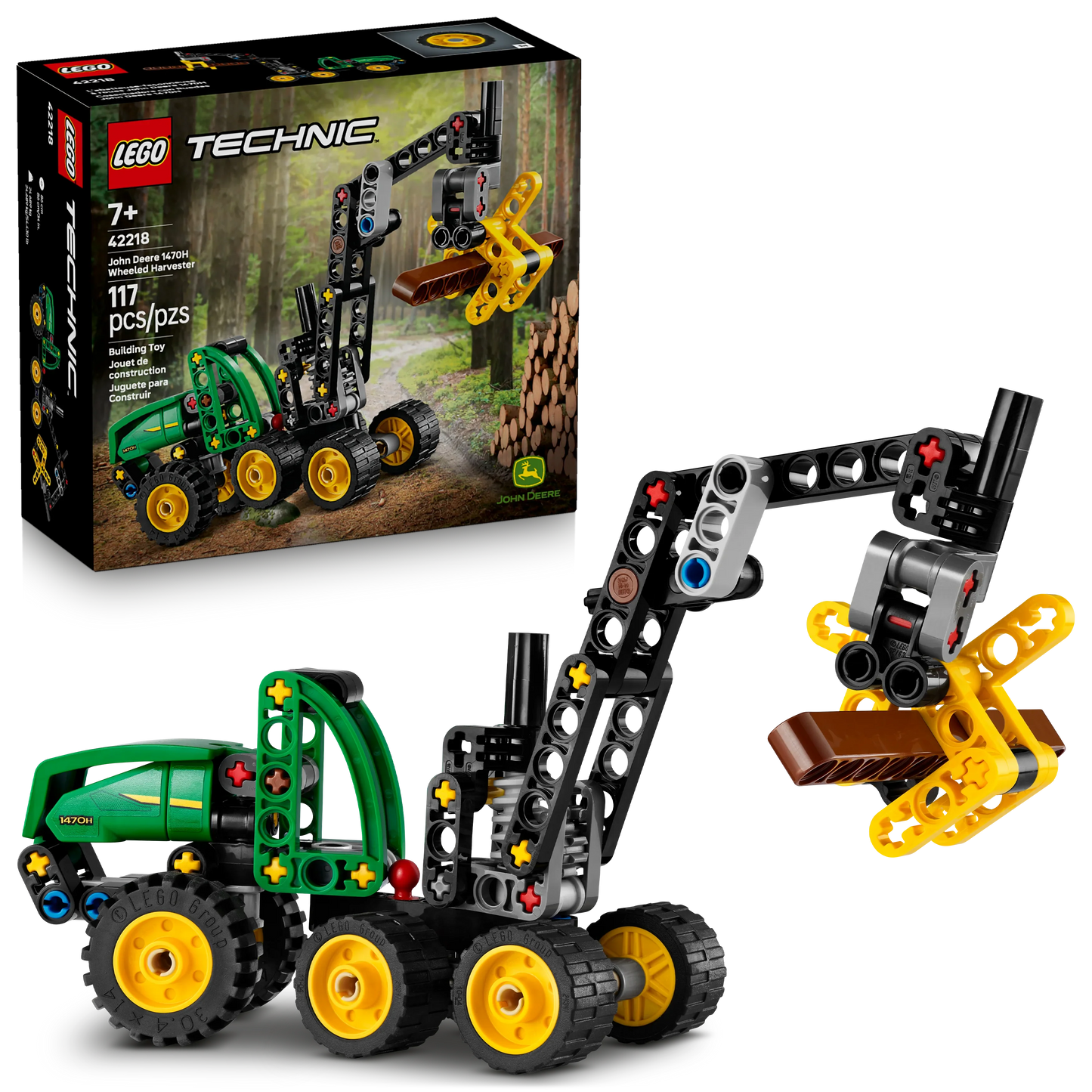 LEGO Technic John Deere 1470H Wheeled Harvester