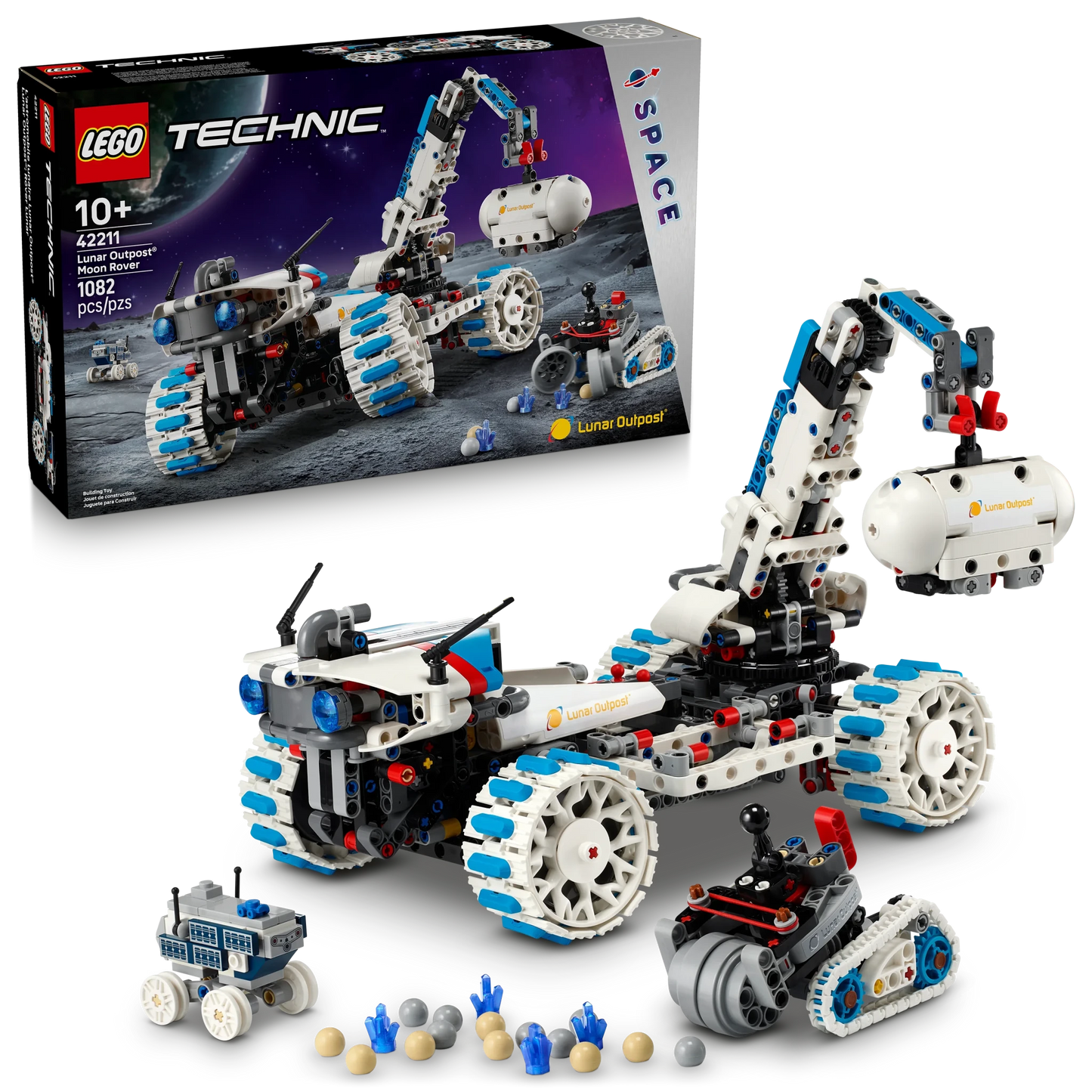 LEGO Technic Lunar Outpost Moon Rover Space Vehicle - Trading Card Market