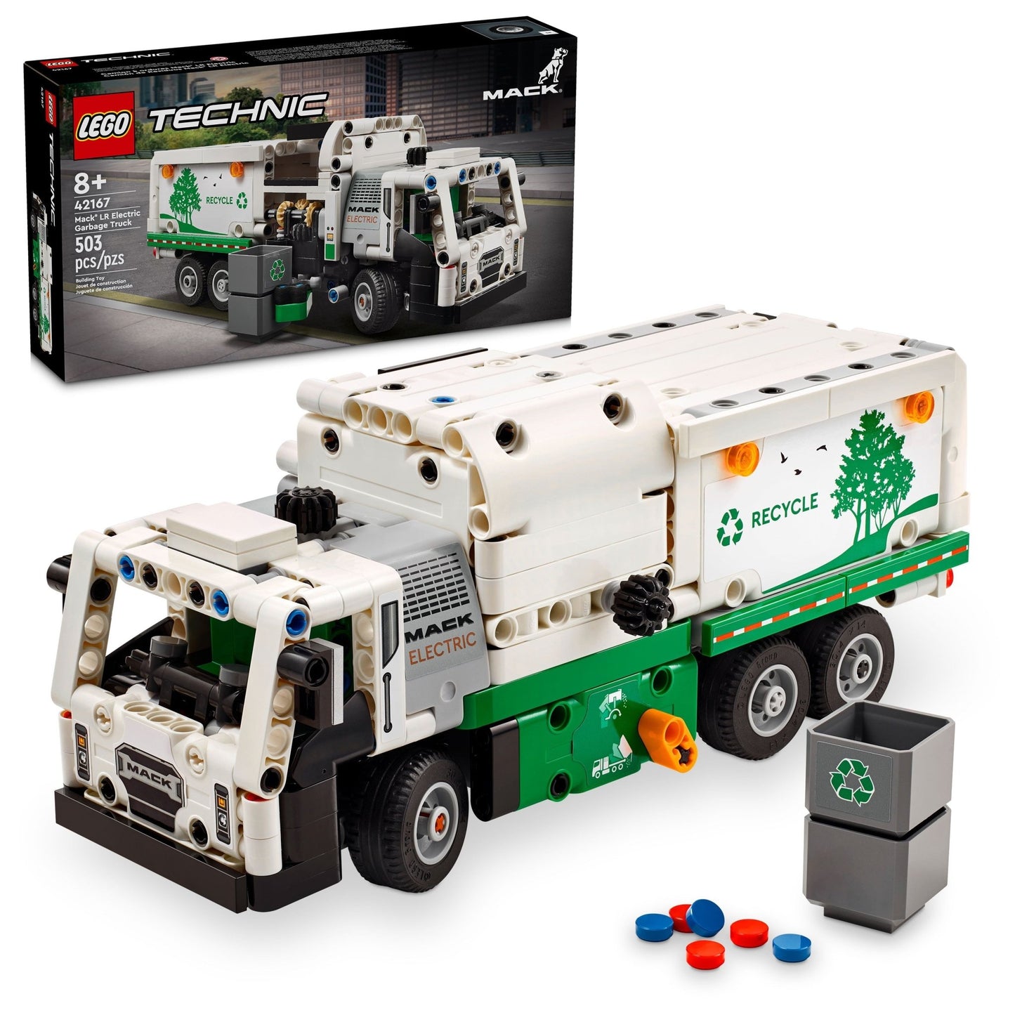 LEGO Technic Mack LR Electric Garbage Truck - Trading Card Market