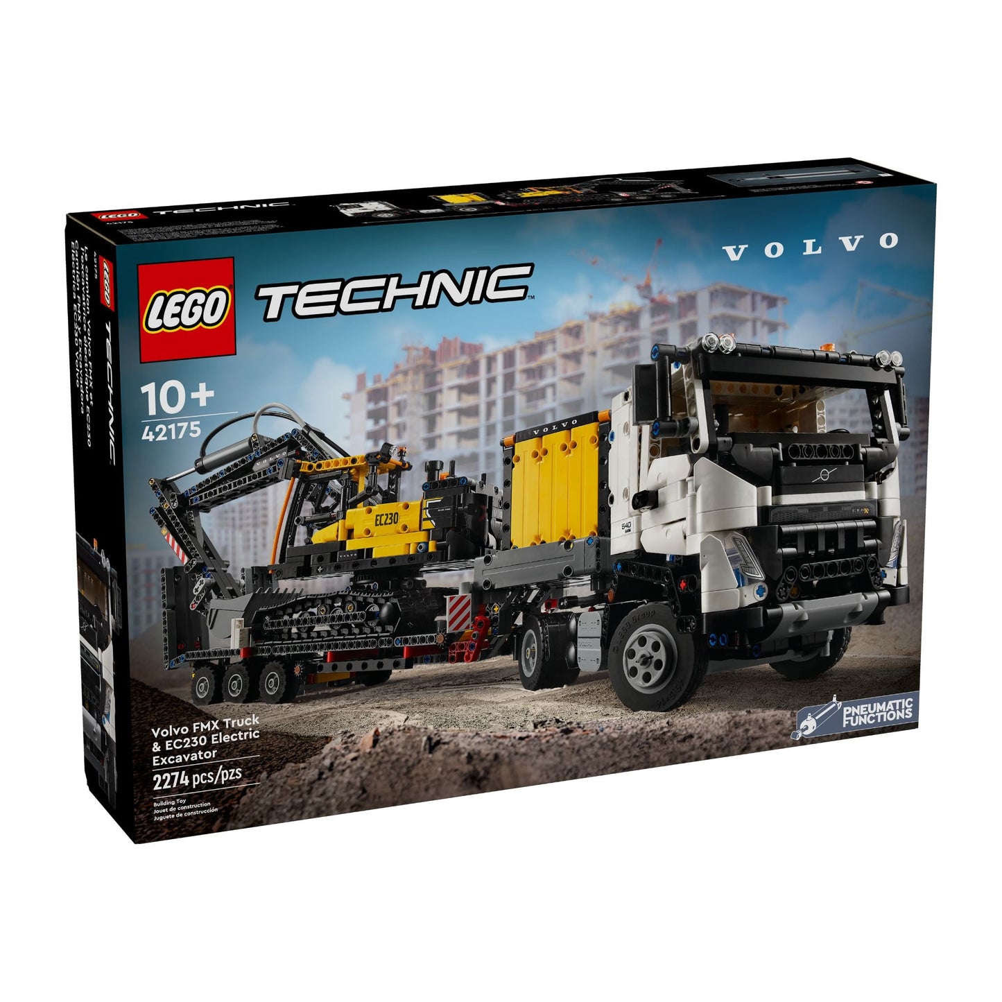 LEGO Technic Volvo FMX Truck & EC230 Electric Excavator - Trading Card Market