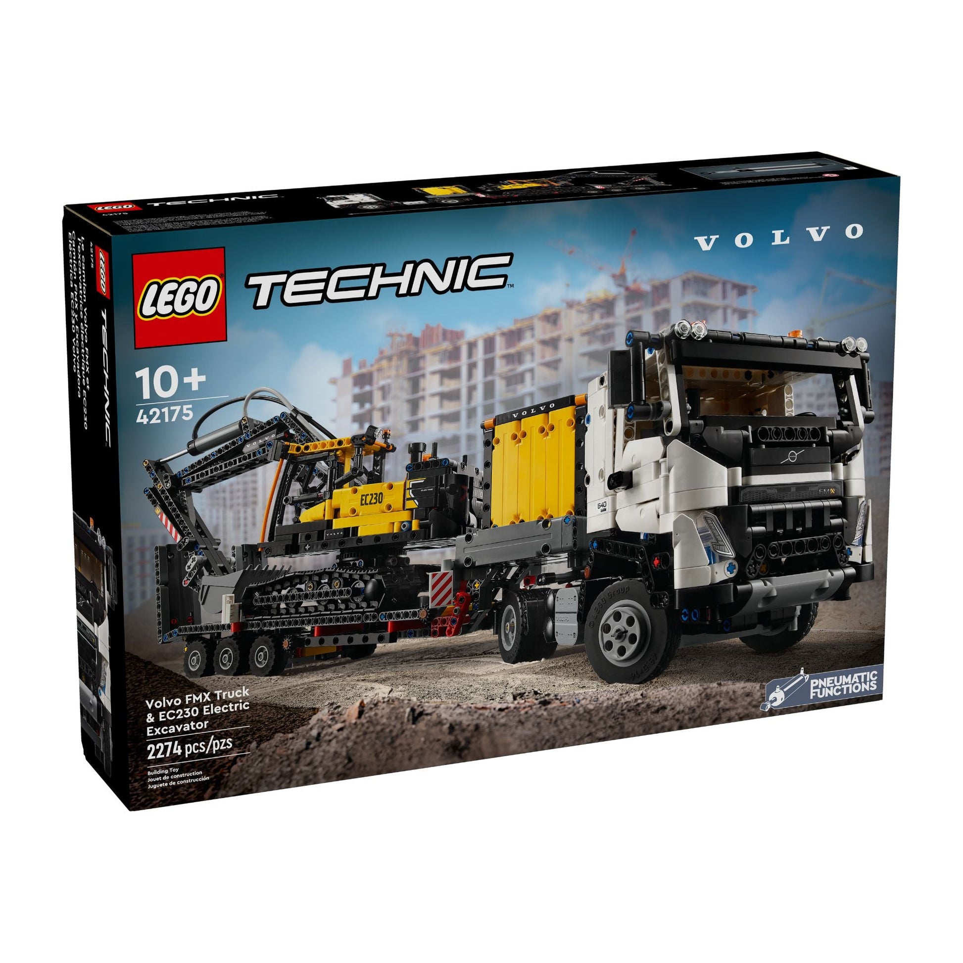 LEGO Technic Volvo FMX Truck & EC230 Electric Excavator - Trading Card Market