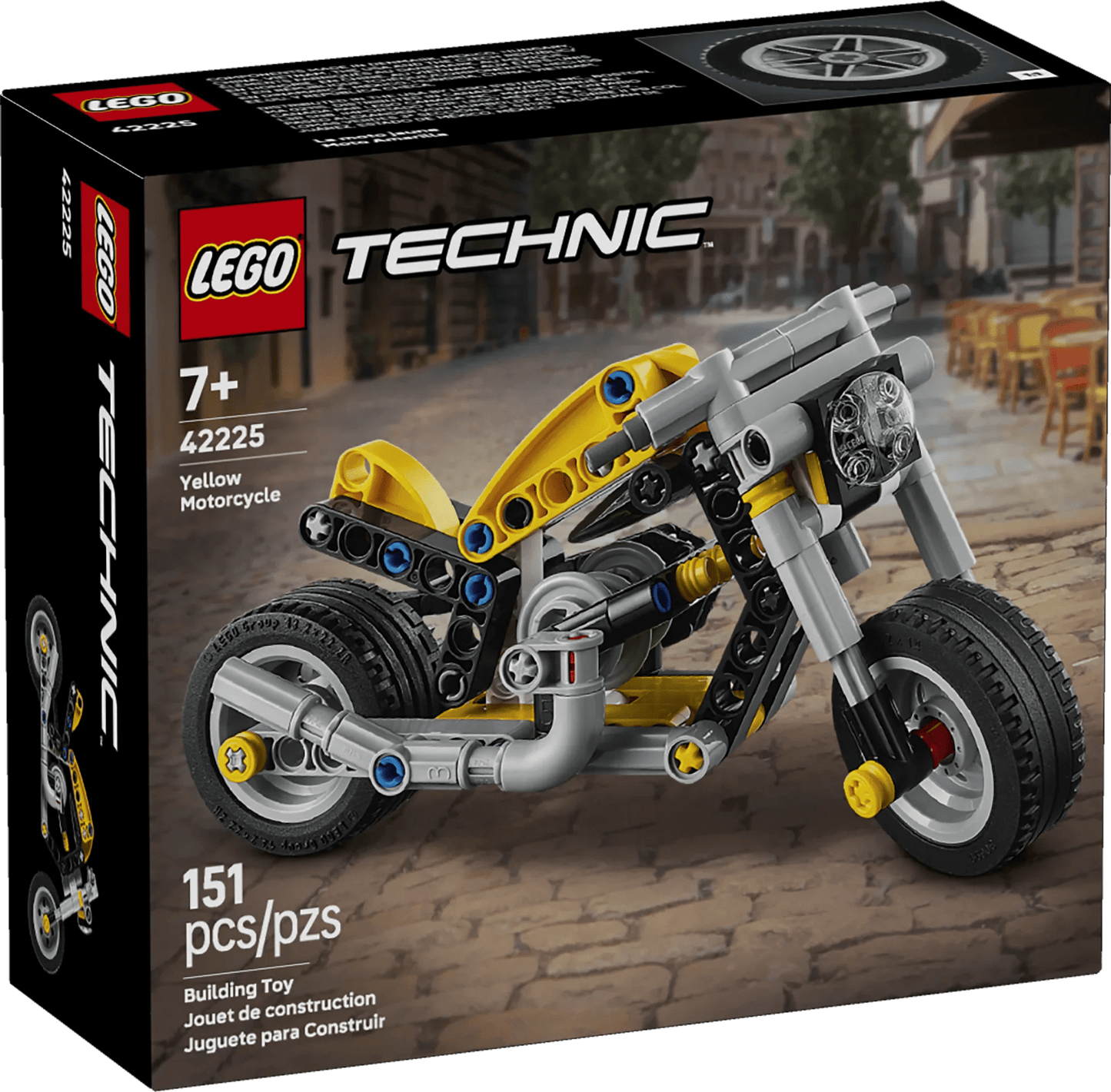 LEGO Technic Yellow Motorcycle - Trading Card Market
