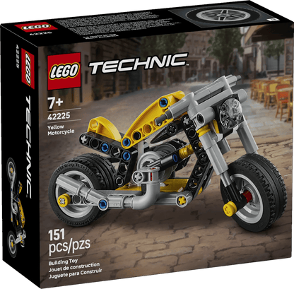 LEGO Technic Yellow Motorcycle - Trading Card Market