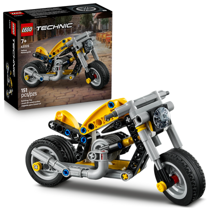 LEGO Technic Yellow Motorcycle - Trading Card Market