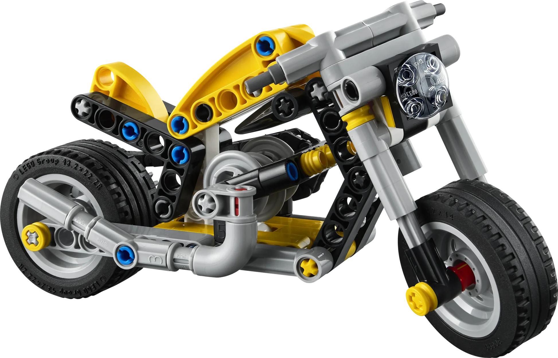 LEGO Technic Yellow Motorcycle - Trading Card Market