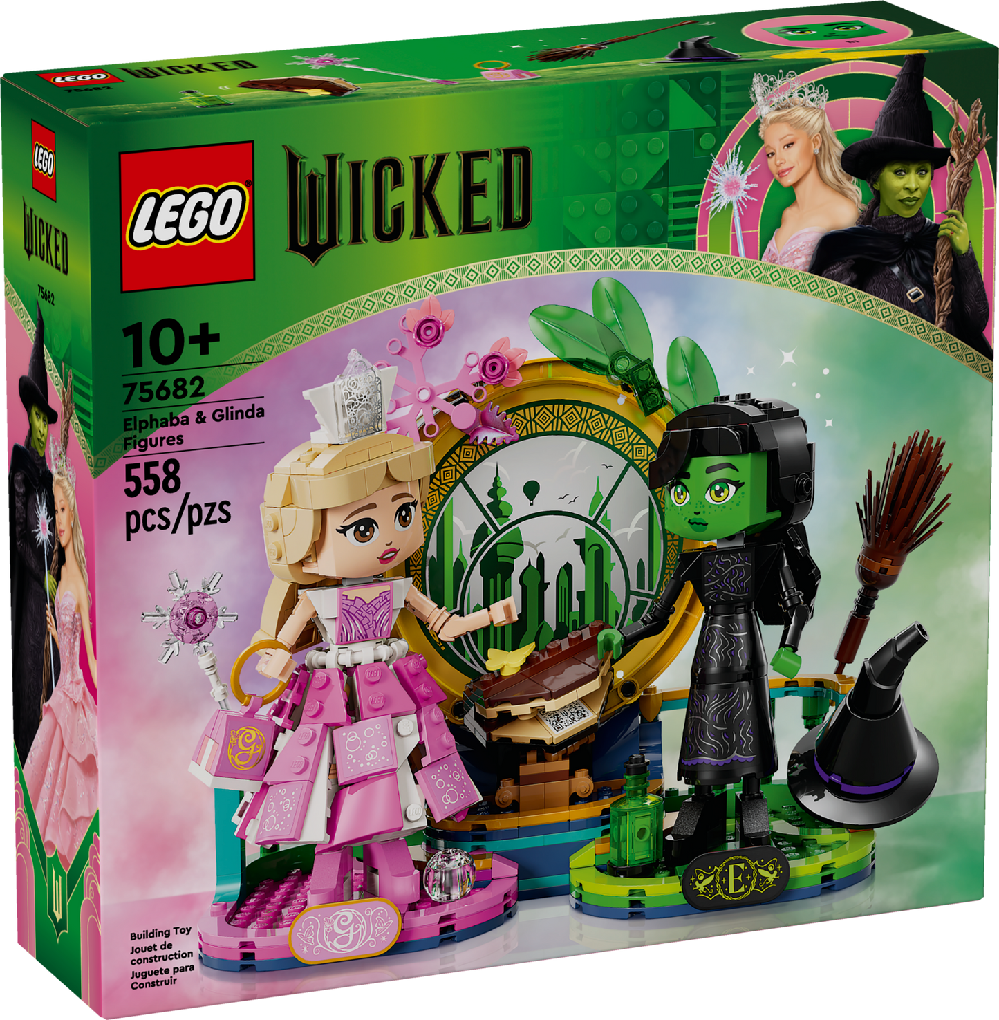 LEGO Wicked Elphaba & Glinda Figures - Trading Card Market