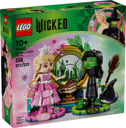 LEGO Wicked Elphaba & Glinda Figures - Trading Card Market