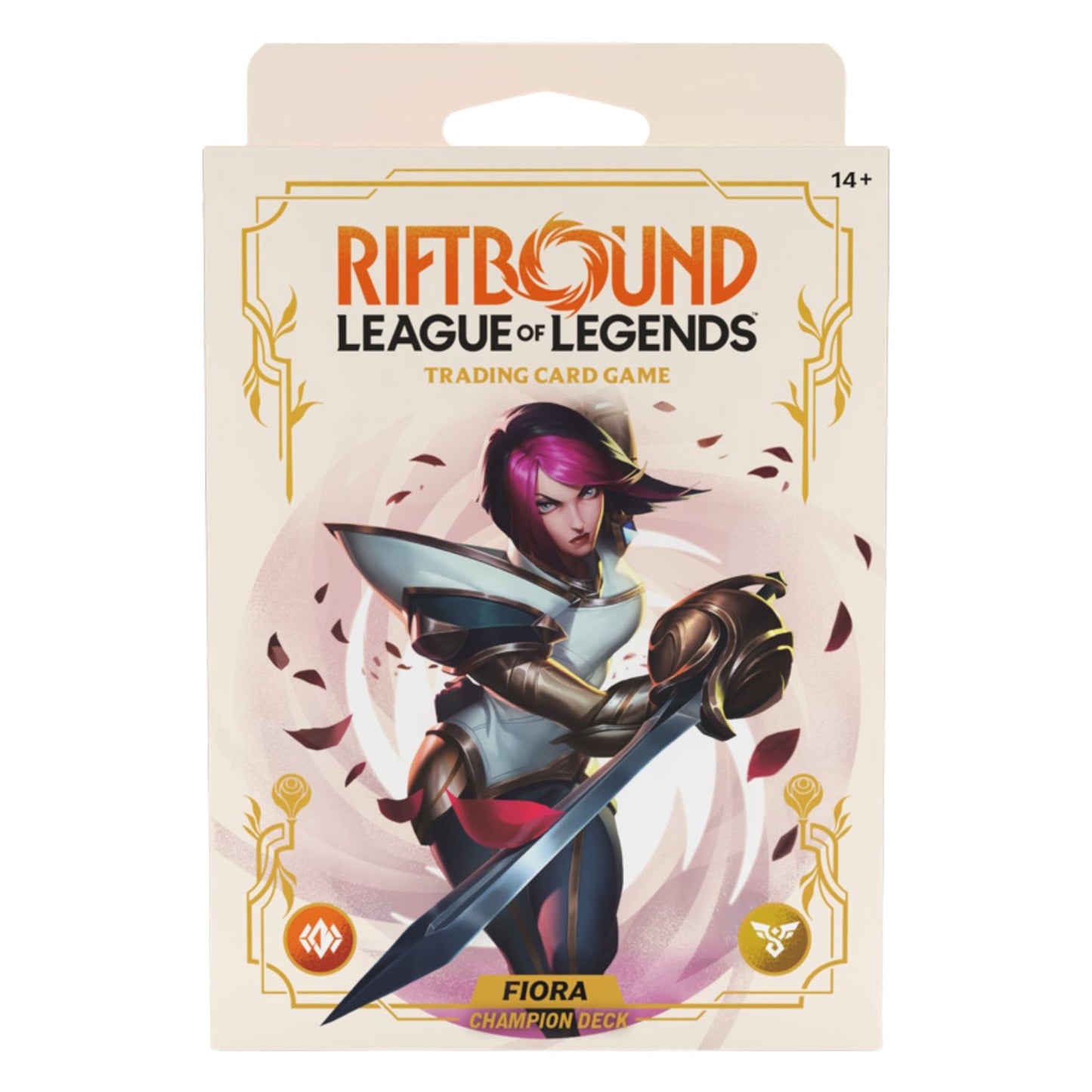 League of Legends Riftbound Spiritforged Champion Deck (Fiora) (Presell) - Trading Card Market