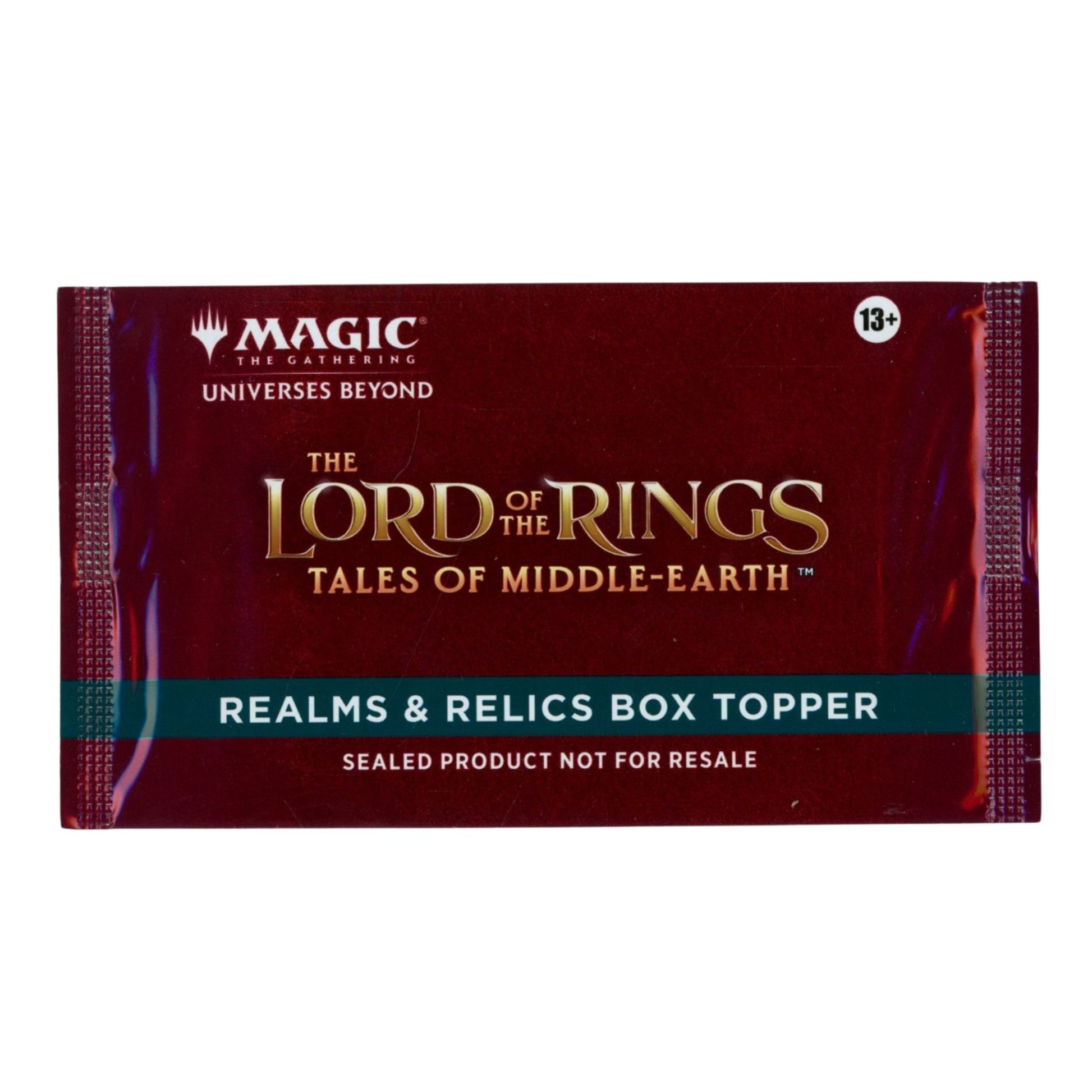 Magic The Gathering Lord of the Rings Tales of Middle - Earth Realms & Relics Box Topper - Trading Card Market