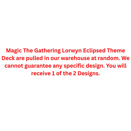 Magic The Gathering Lorwyn Eclipsed Theme Deck - Trading Card Market