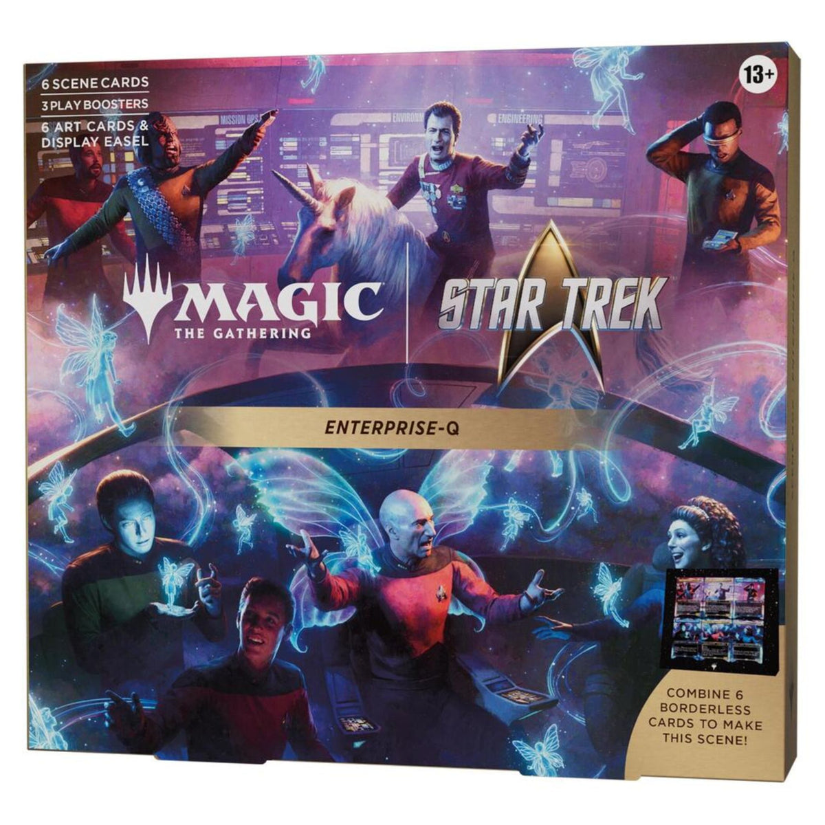 Magic The Gathering Star Trek Enterprise-Q Scene Box