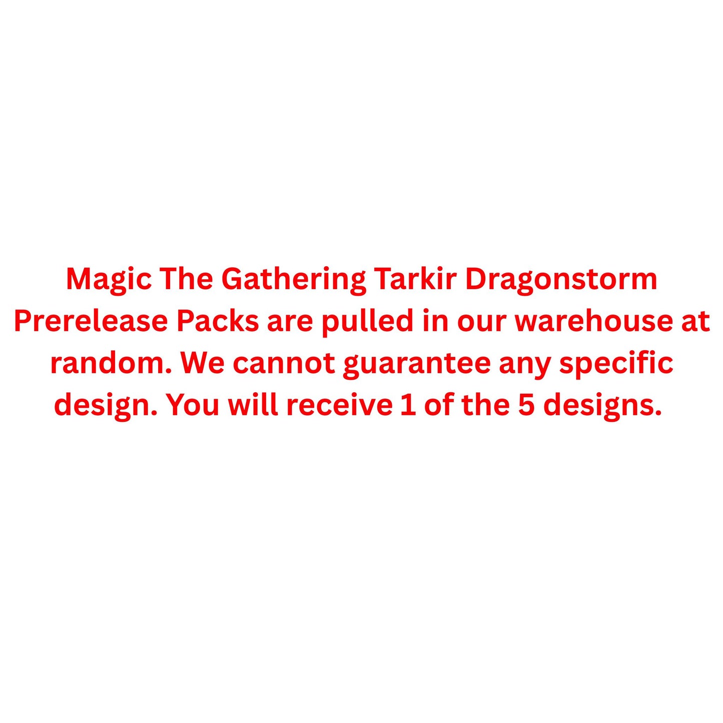 Magic The Gathering Tarkir Dragonstorm Prerelease Pack - Trading Card Market