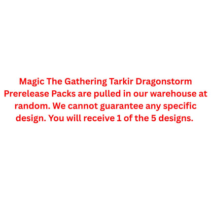 Magic The Gathering Tarkir Dragonstorm Prerelease Pack - Trading Card Market
