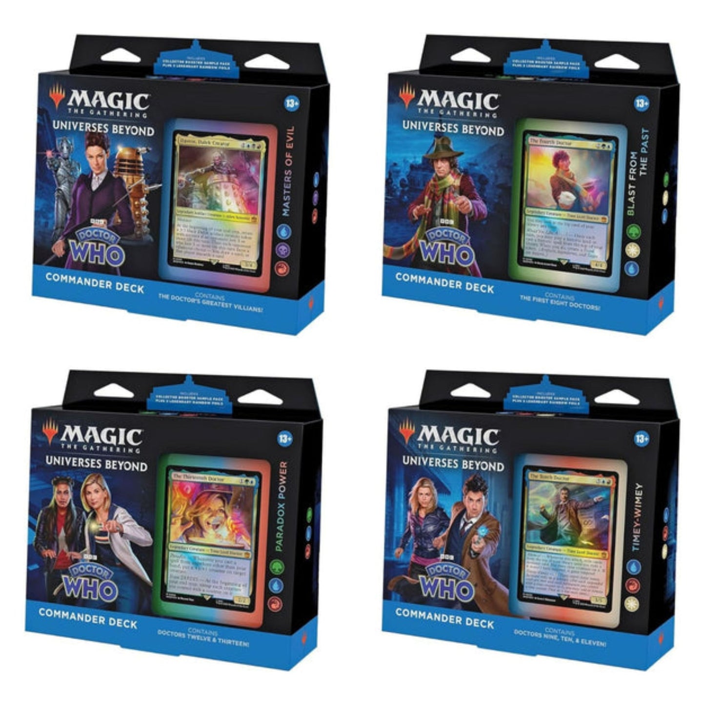 Universes Beyond: Doctor Who Commander Deck - English - Paradox Power Universes Beyond: Doctor Who Commander Deck - English - Paradox Power