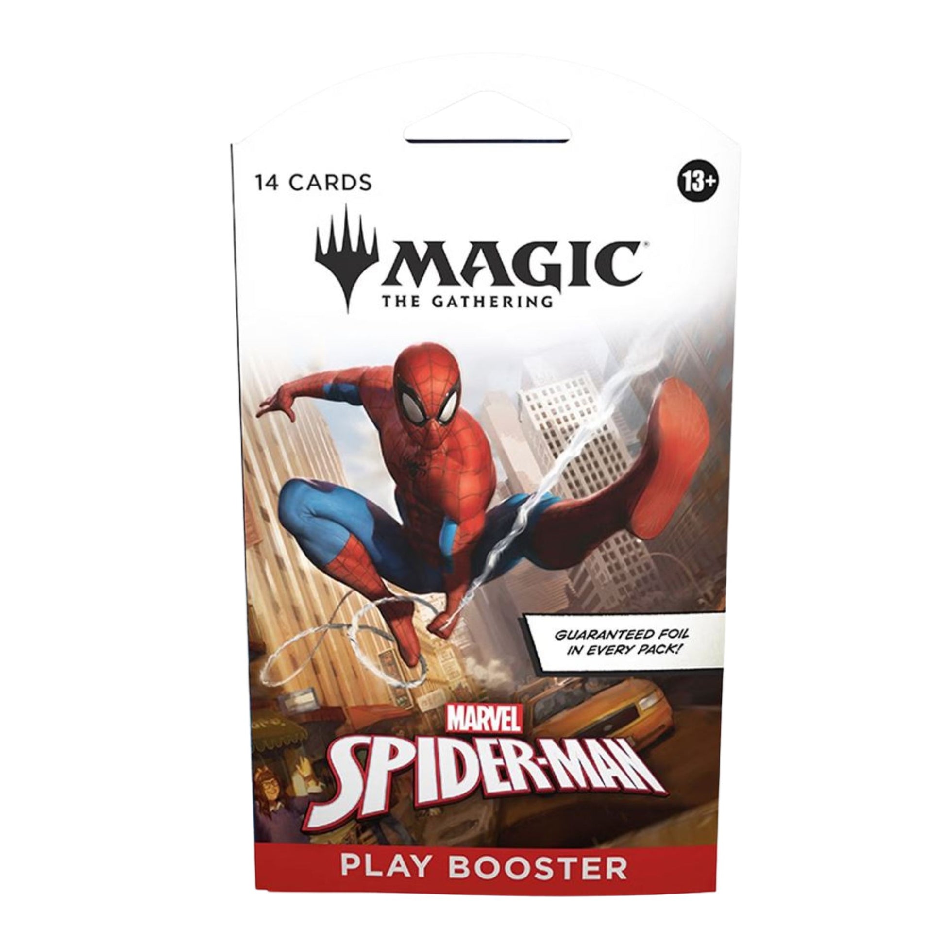 Magic The Gathering Universes Beyond Marvel Spider - Man Sleeved Play Booster Pack - Trading Card Market