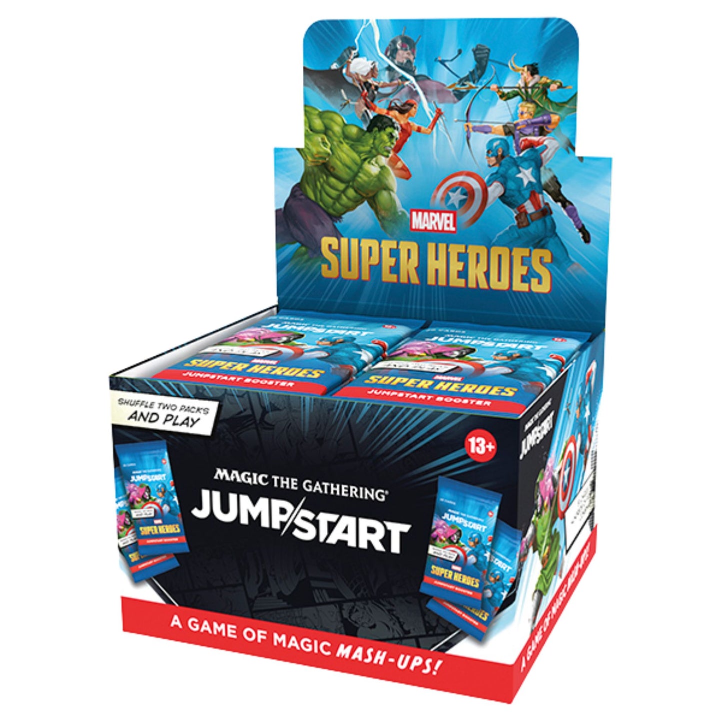 Magic The Gathering Universes Beyond Marvel Super Heroes Jumpstart Booster Box (Presell) - Trading Card Market