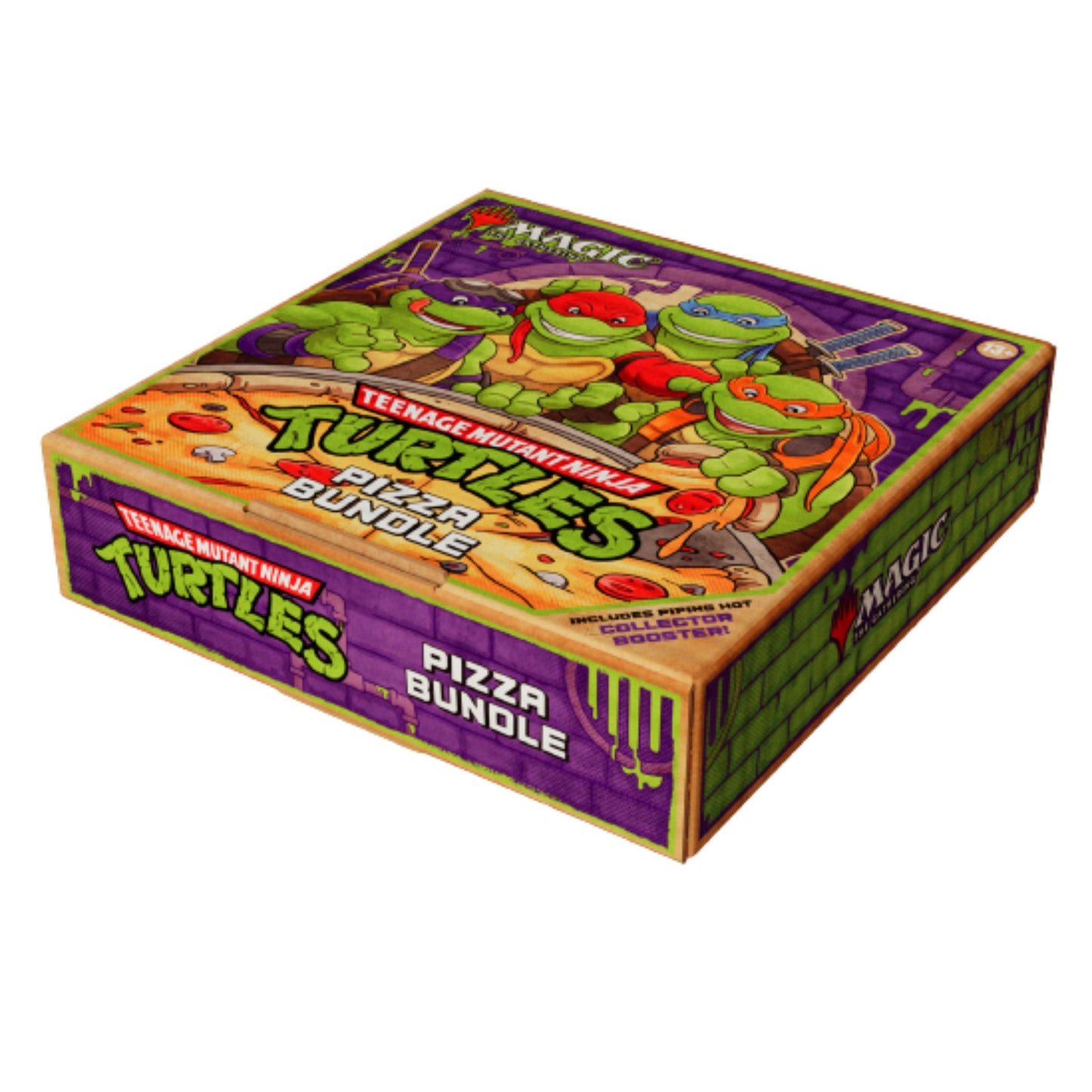 Magic The Gathering Universes Beyond Teenage Mutant Ninja Turtles Pizza Bundle (Presell) - Trading Card Market