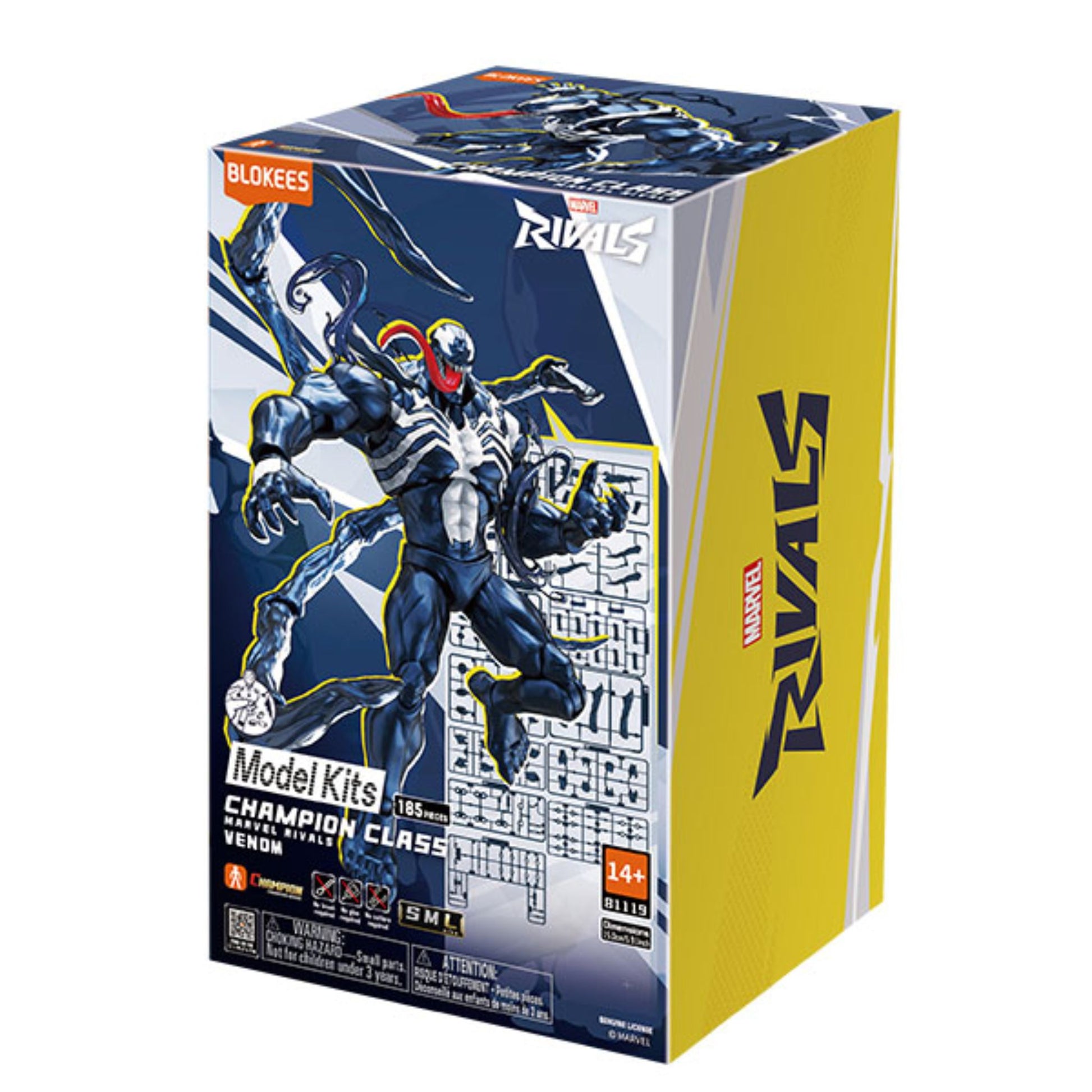 Marvel Blokees 5.3-inch Champion Class CC07 Marvel Rivals Venom