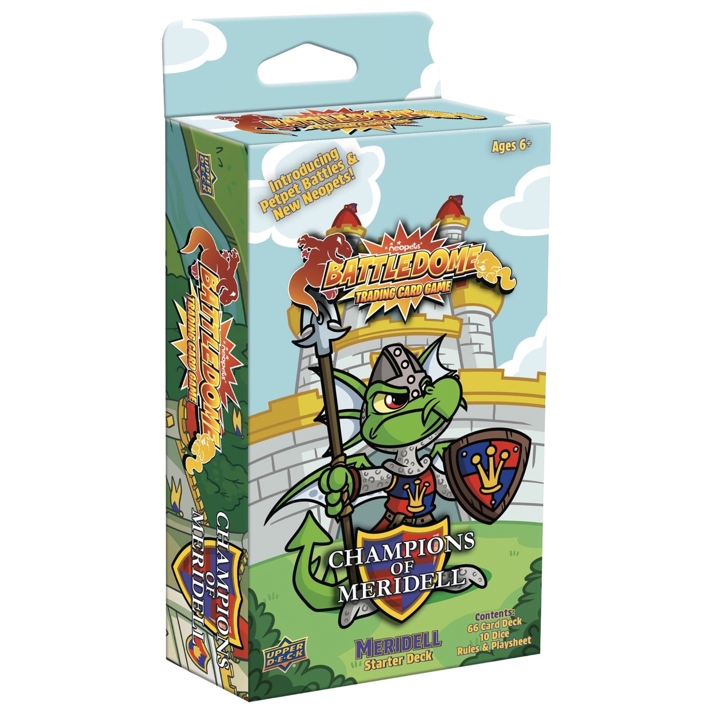 Neopets Battledome Champions of Meridell Starter Deck - Trading Card Market