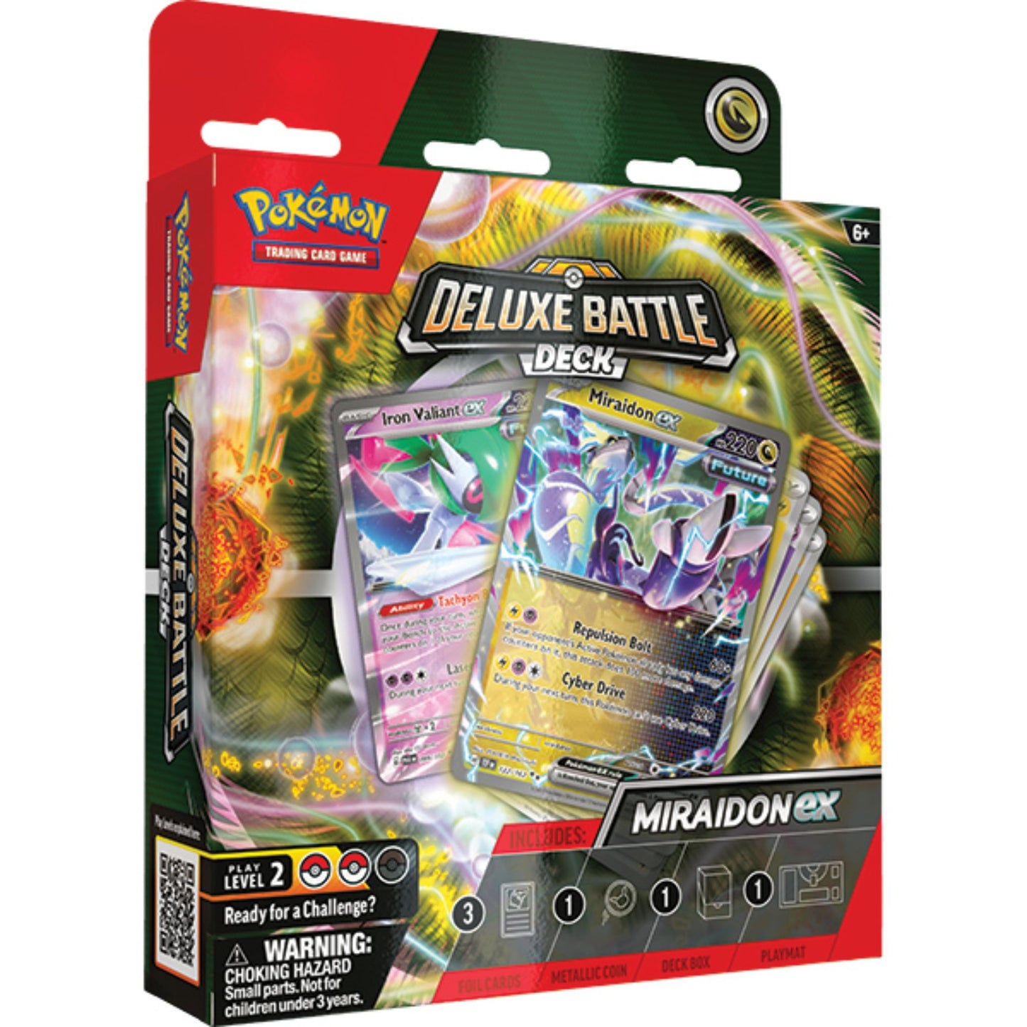 Pokemon Miraidon Ex Deluxe Battle Deck