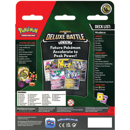Pokemon Miraidon Ex Deluxe Battle Deck