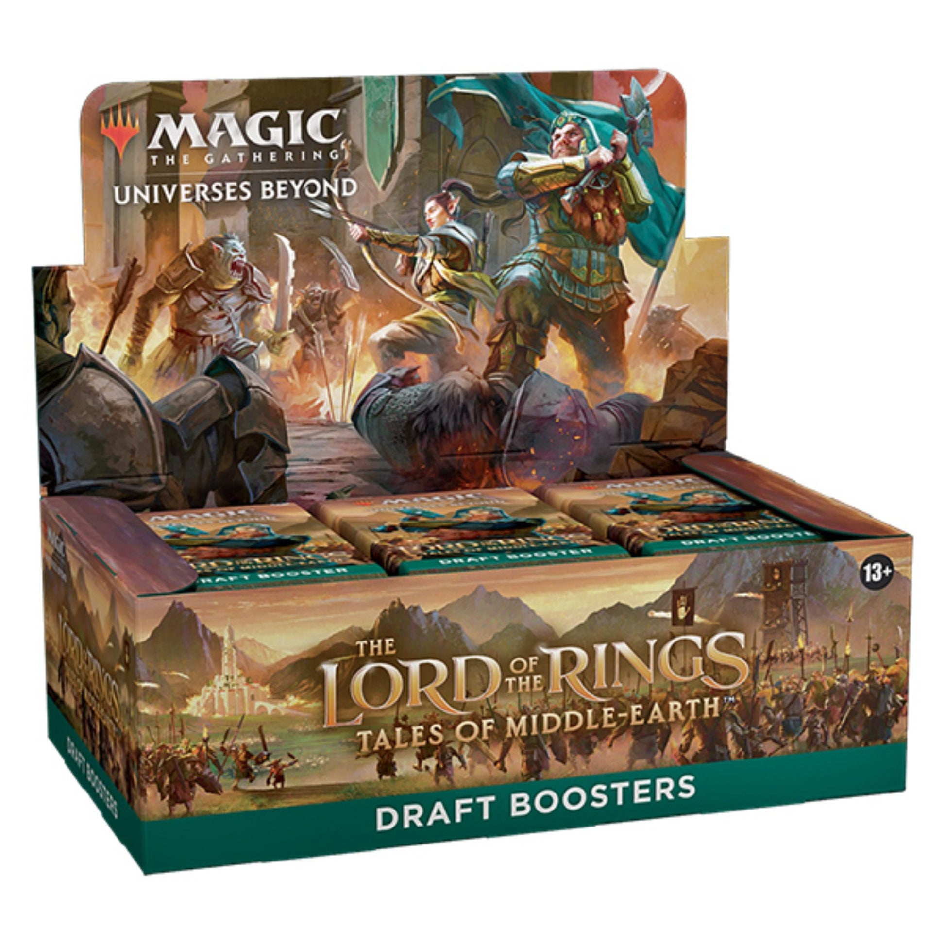 Magic The Gathering Lord of the Rings Tales of Middle - Earth Draft Booster Box - Trading Card Market