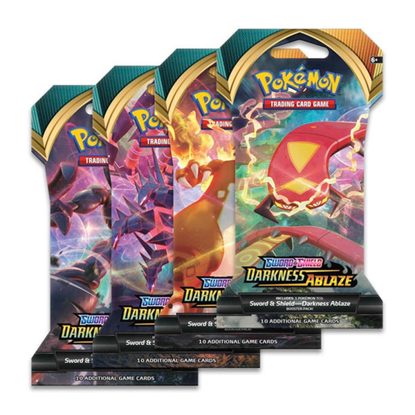 Pokemon Sword & Shield Darkness Ablaze Sleeved Booster Pack – Trading Card Market