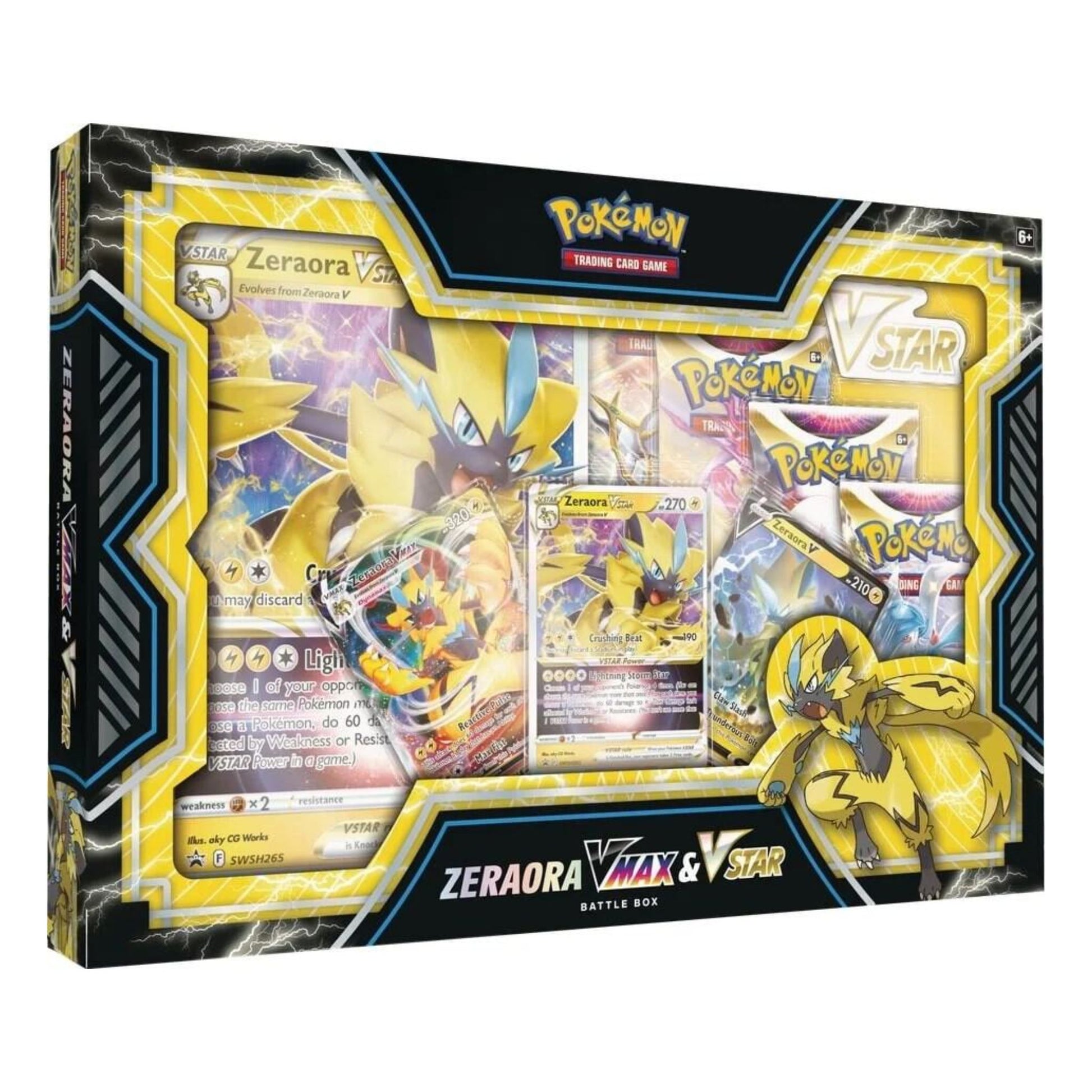 Pokemon Zeraora Vmax & Vstar Battle Box Trading Card Market Pokemon Zeraora Vmax & Vstar Battle Box Trading Card Market