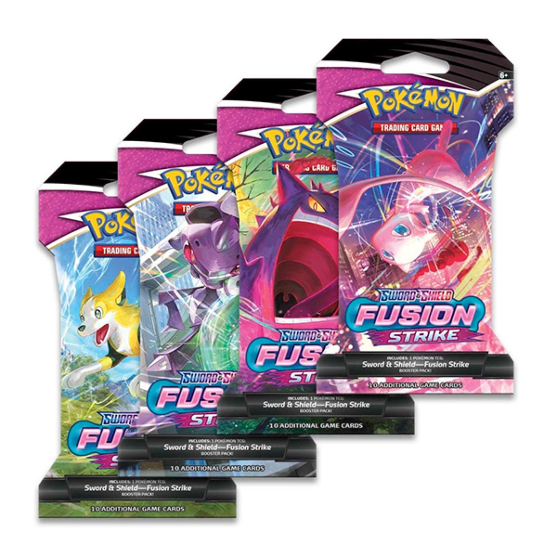 Pokemon Fusion Strike Sleeved Booster Pack Trading Card Market Pokemon Fusion Strike Sleeved Booster Pack Trading Card Market
