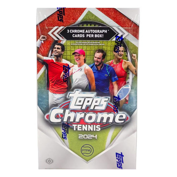 マイクラ 人気アイテム 2024 Topps Chrome Tennis Hobby Box – Trading Card Market 記念グッズ