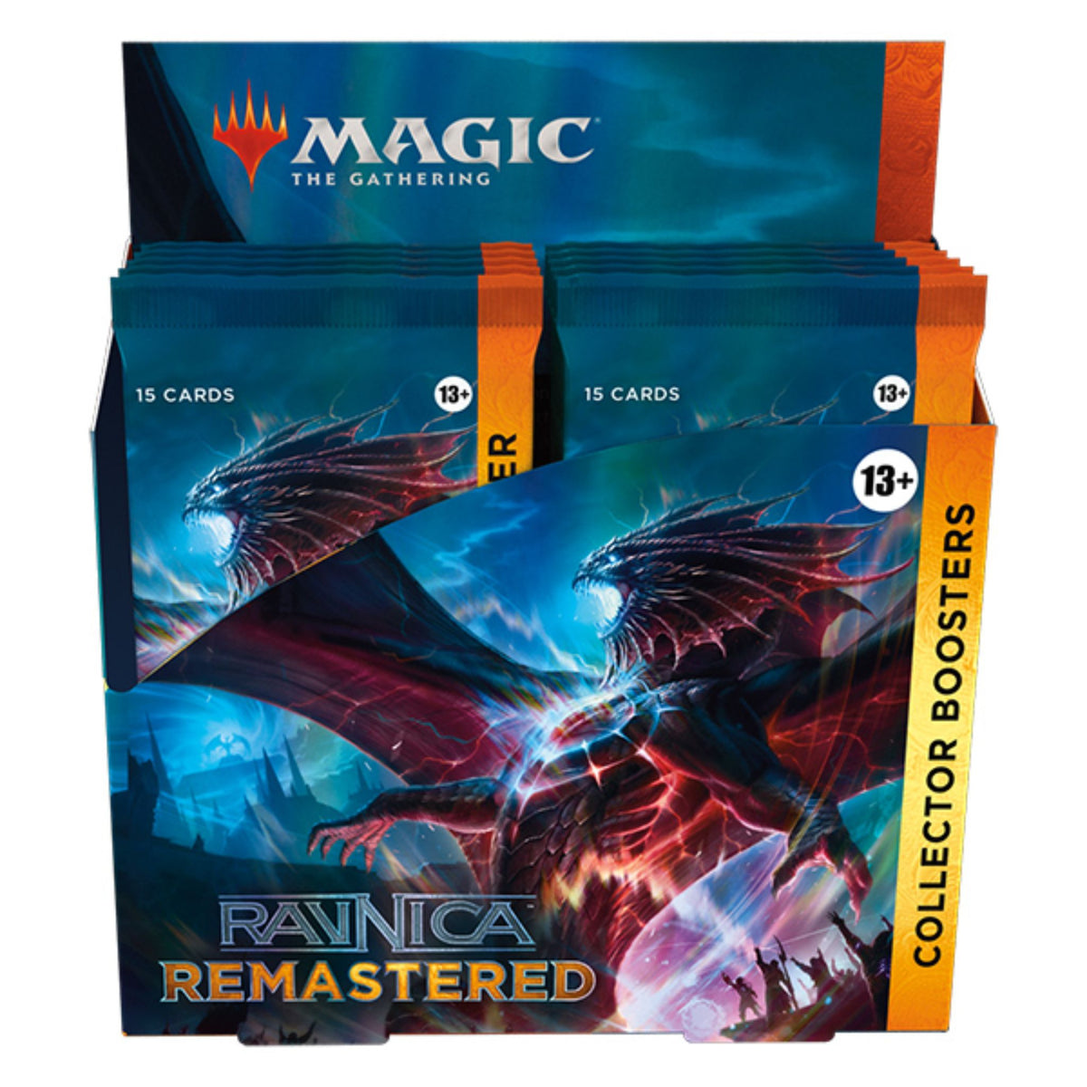 return to ravnica booster box case Magic The Gathering Remastered Collector Option:Normal chapitre drinking alcohol supplied by Yu-gi-oh - Reaper of
