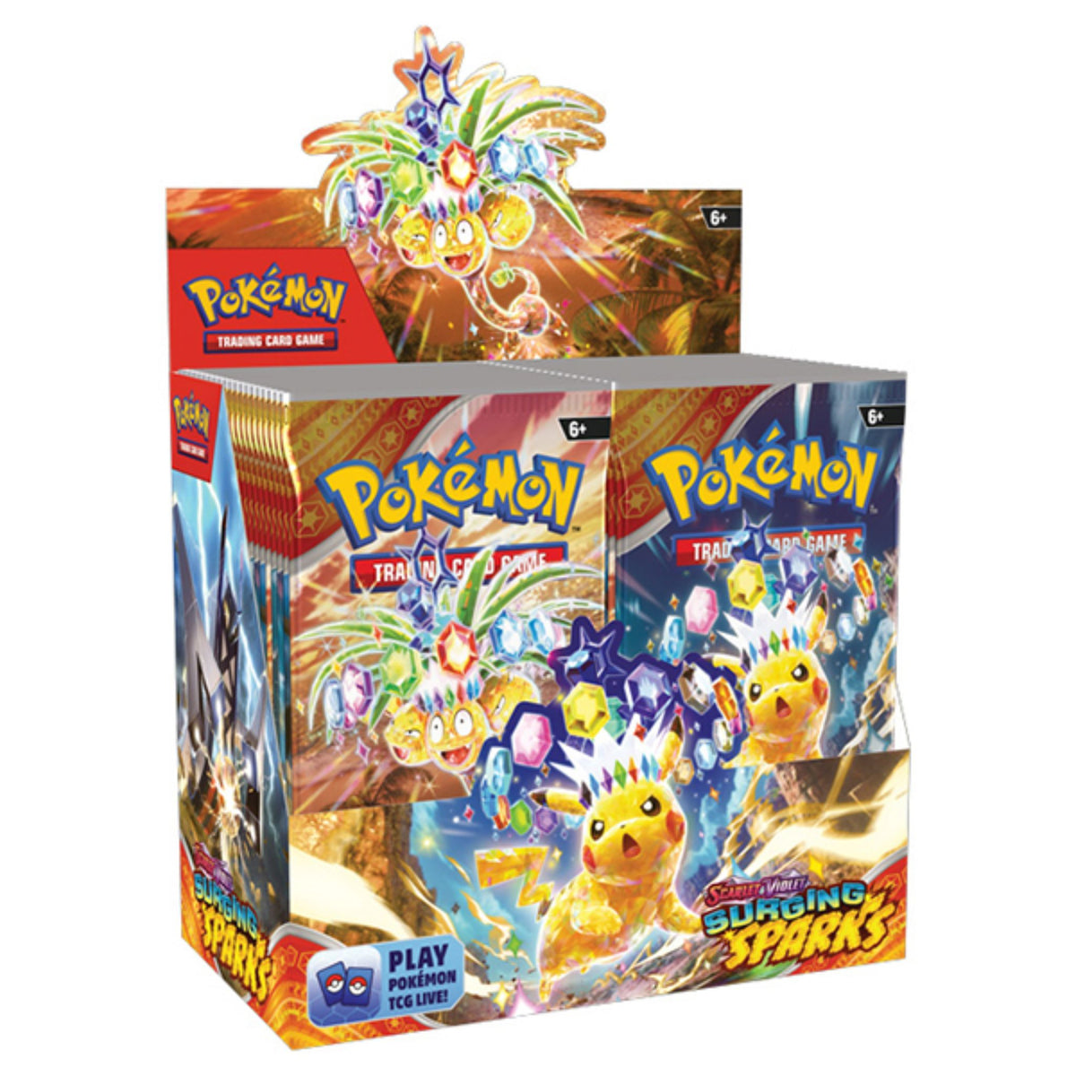 pokemon cards booster box walmart Scarlet & Violet Surging Sparks Option:Mini Tin Vol.1 [TS-01] - Ace (ST13-002) SV4a Archaludon ex and Latias Special Conditions in the