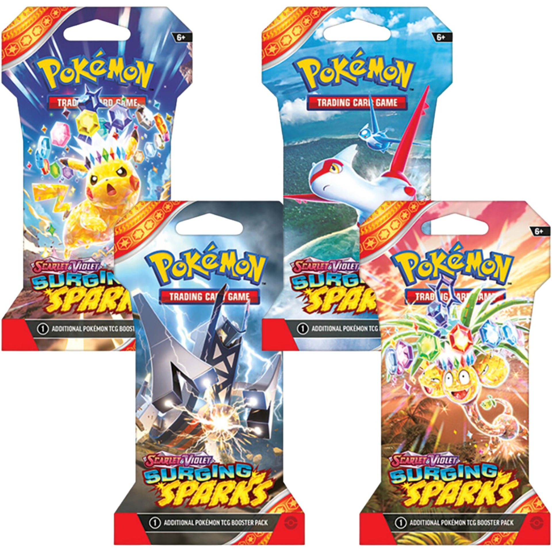 Pokemon Scarlet & Violet Surging Sparks Sleeved Booster Pack Trading Card Market Pokemon Scarlet & Violet Surging Sparks Sleeved Booster Pack Trading Card Market