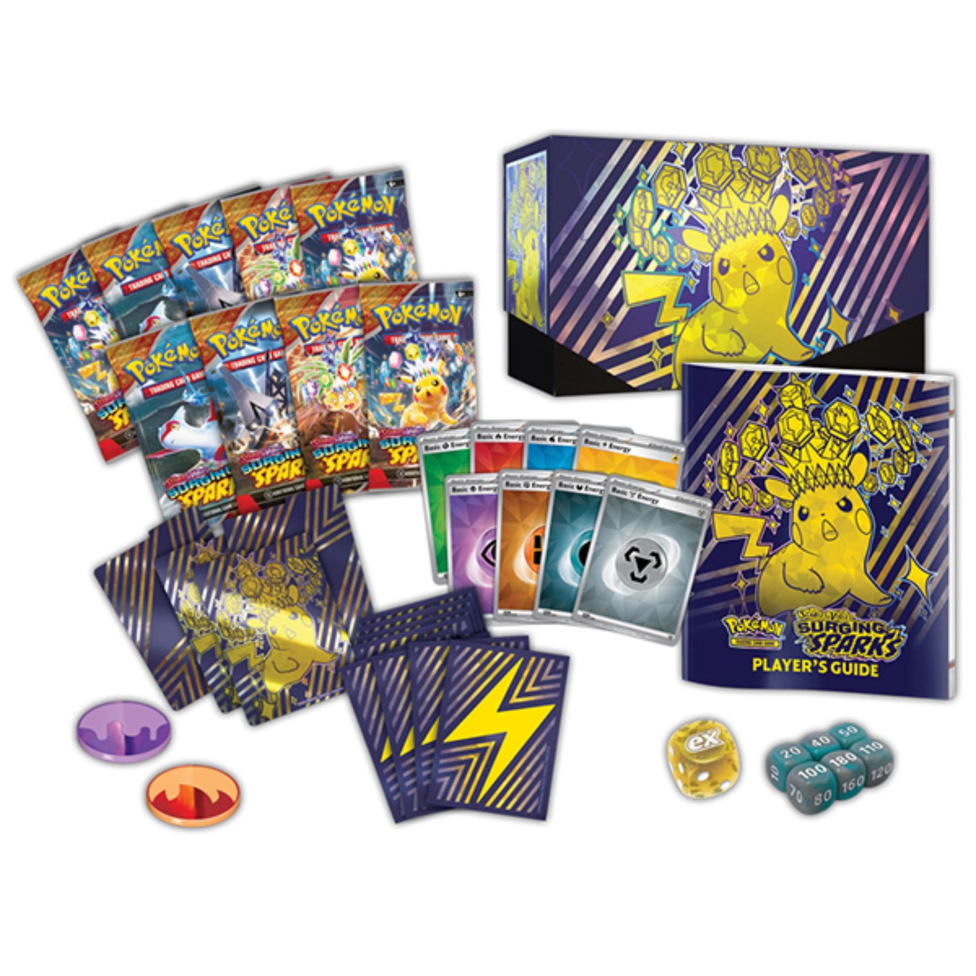 Pokemon Scarlet & Violet Surging Sparks Elite Trainer Box Trading Card Market Pokemon Scarlet & Violet Surging Sparks Elite Trainer Box Trading Card Market