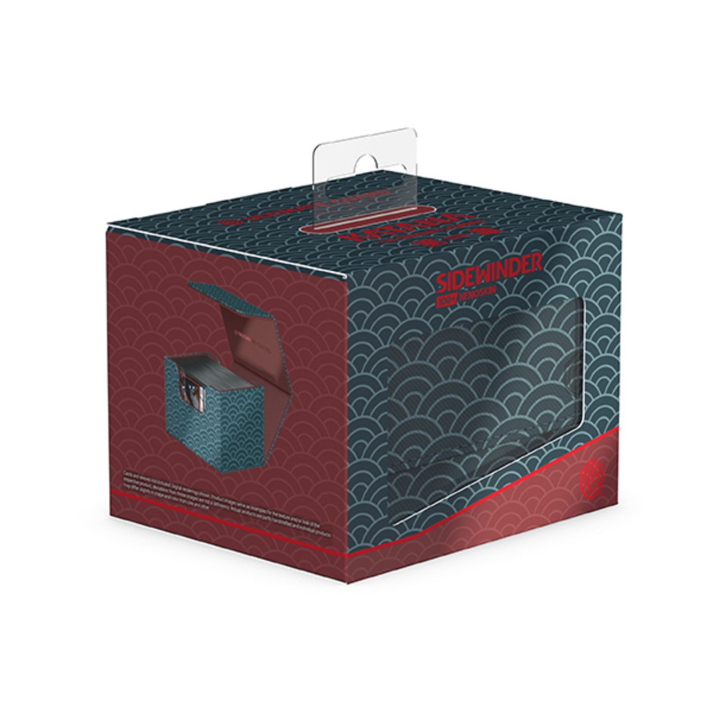 Ultimate Guard Deck Case Shogun’s Journey Dark Blue & Dark Red - Trading Card Market