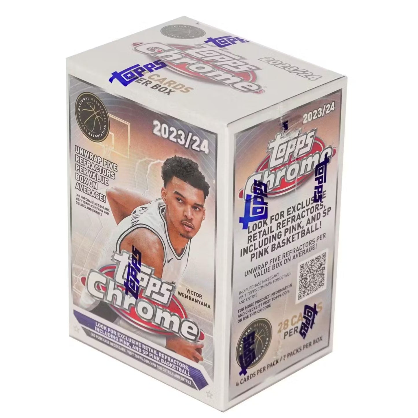 2023/24 Topps Chrome Basketball Blaster Box 