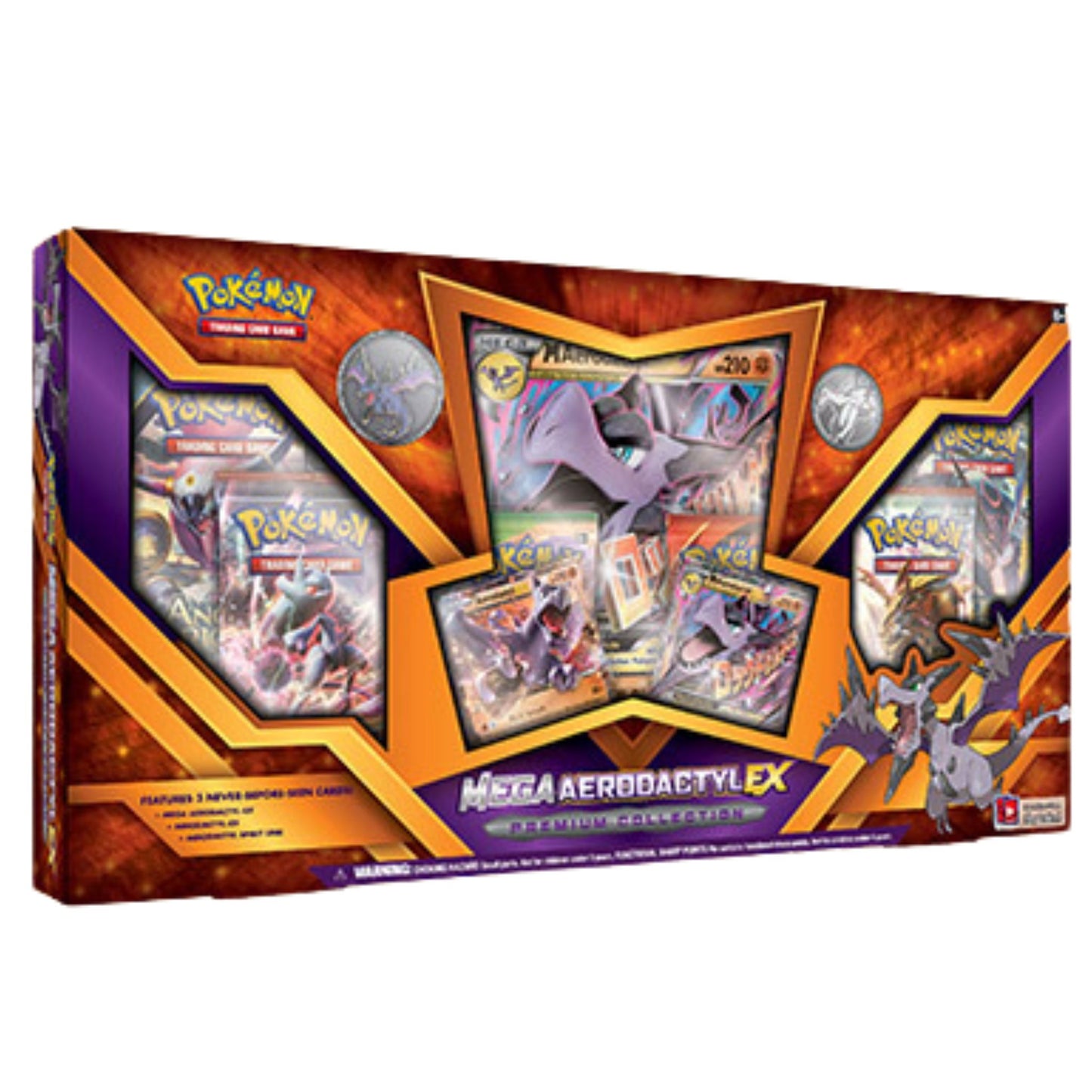 Pokemon Mega Aerodactyl Ex Premium Collection Box