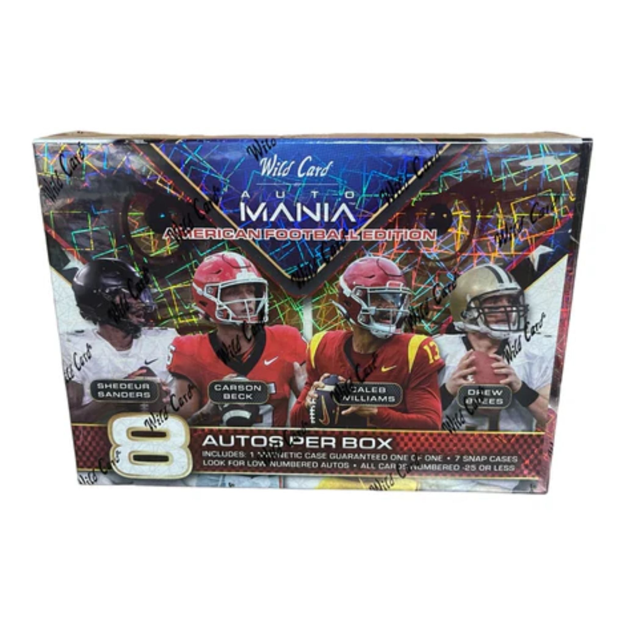 2021 Pro Set Power shops Football Hobby Box with 7 Autos