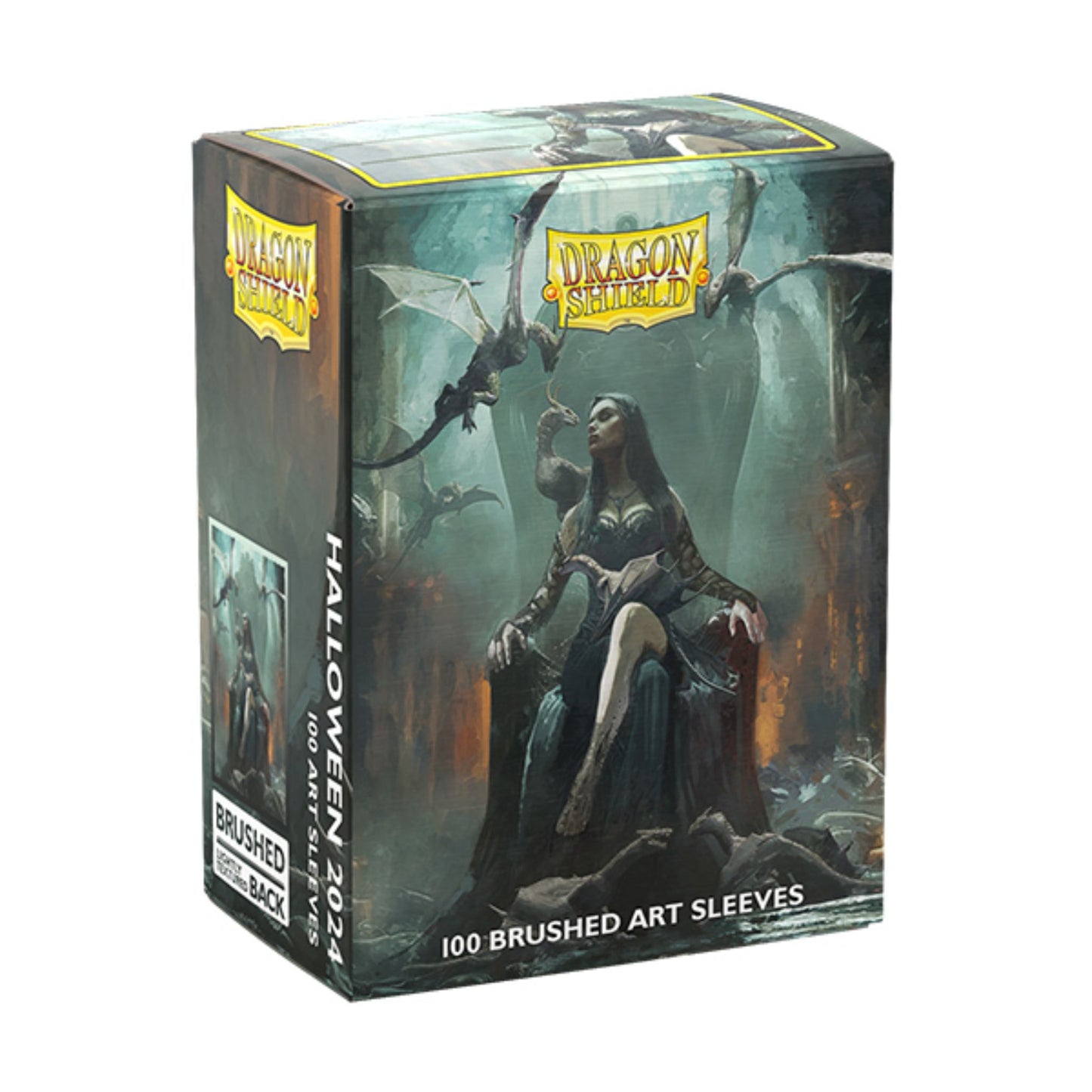 Dragon Shield Sleeves Standard Brushed Halloween Art Trading Card Market