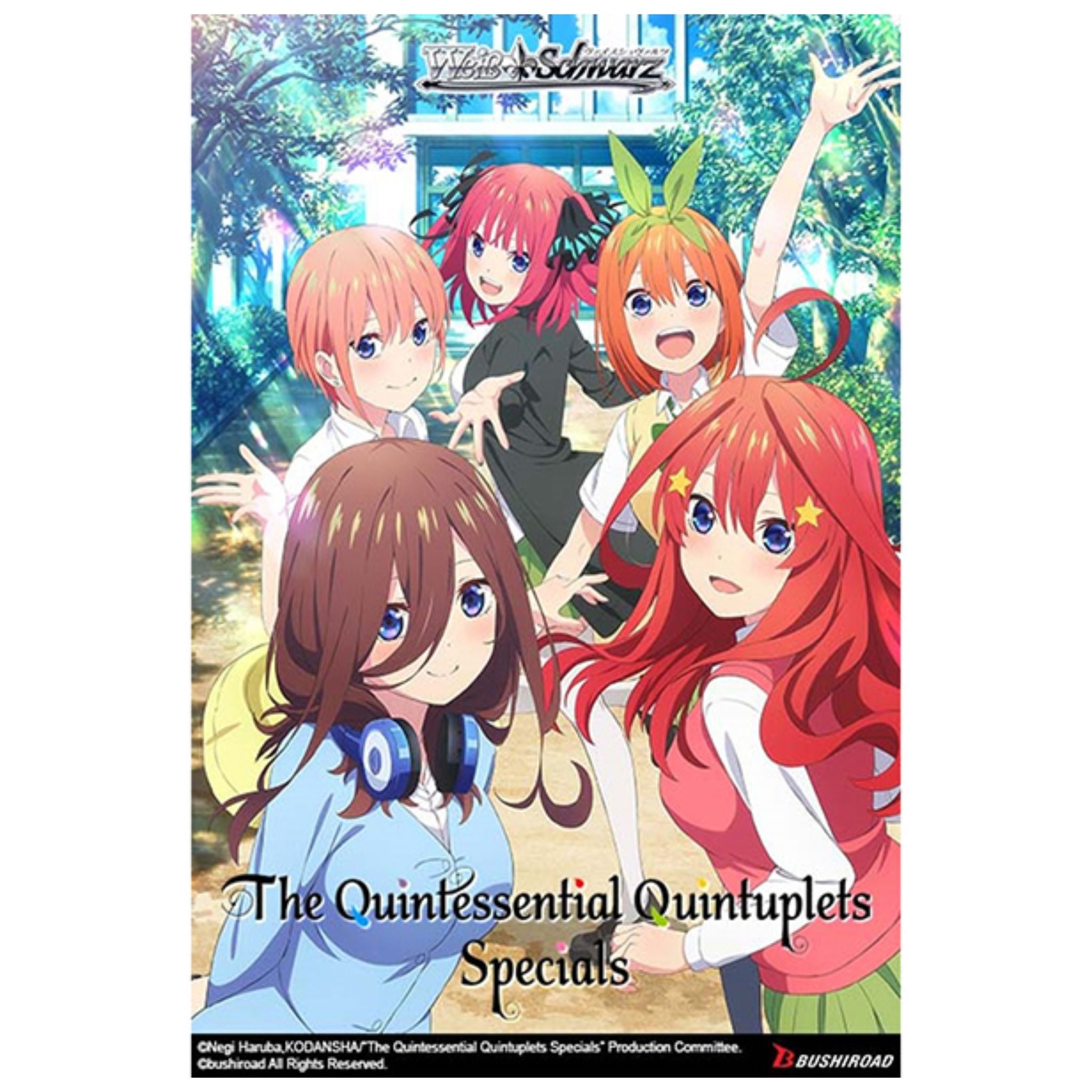 Sealed WEISS SCHWARZ BOOSTER BOX THE QUINTESSENTIAL QUINTUPLETS store 2 ENGLISH