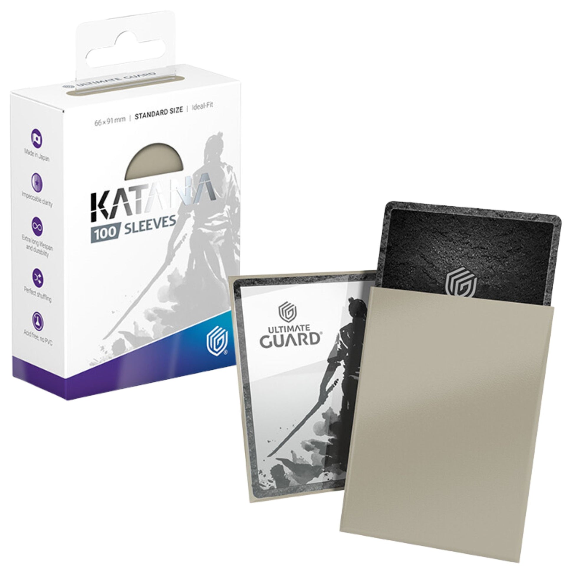 ultimate guard card sleeves Standard Katana Autumn Moon Deck Protector Select:Sealed Case (12x Boxes) Art Sleeves guarantee maximum Double Masters VIP - Cartes Premium