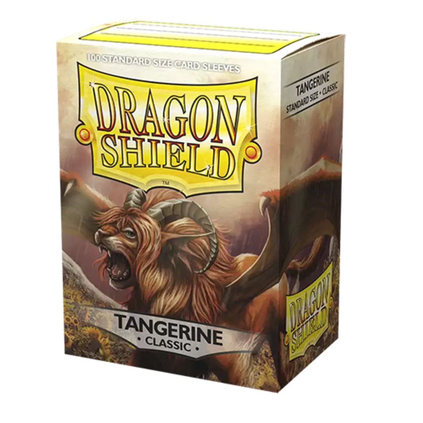 Dragon Shield Sleeves Standard Classic Tangerine - Trading Card Market